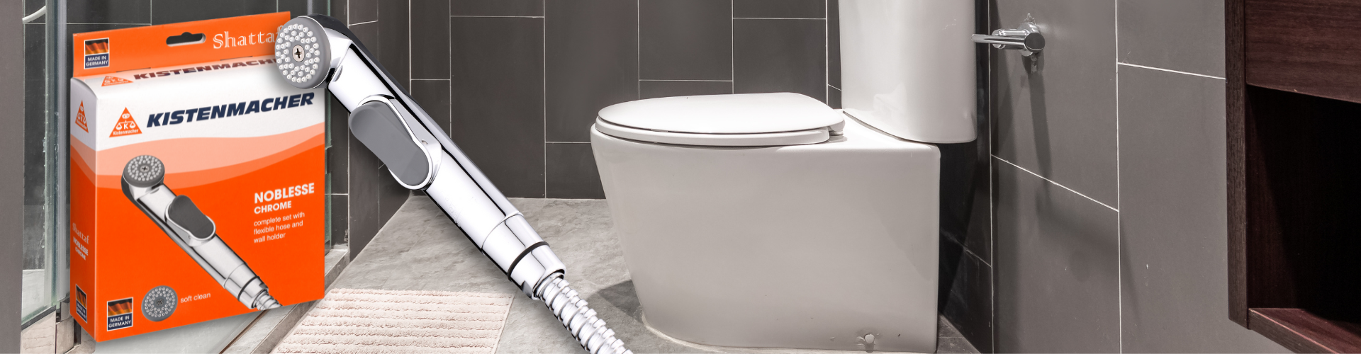 Premium German Bidet Showers by KISTENMACHER